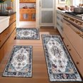 thumbnail image 2 of Kitchen Rugs Sets of 3 Non Slip Washable Kitchen Mats for Floor, Waterproof Kitchen Runner Rug, Floor Mat Carpet for Entryway, Laundry, Sink, Hallway, Bathroom, 2 of 12