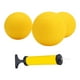 thumbnail image 3 of Pelotas de repuesto, mini voleibol, pelotas de juego redondas amarillas suaves y resistentes con 35 pulgadas 3 piezas, 3 of 8