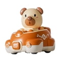 thumbnail image 1 of Animalanimal-coche de juguete con fricción para niños, vehículo de juego infantil , coche de fricción, juguete para regalo de cumpleaños, Oso, 1 of 8