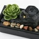 thumbnail image 3 of Fuente de cascada de mesa con luz LED, adornos decorativos Feng Shui para interiores y exteriores Multi, 3 of 5