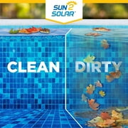 Sun2Solar Oval 800 Series Blue Swimming Pool Solar Cover, 15' x 24'