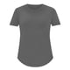 thumbnail image 4 of Camiseta de manga corta y cuello redondo de color liso para mujer, tallas grandes, cómoda y elegante, para uso diario, tallas S-XXXL, 4 of 4
