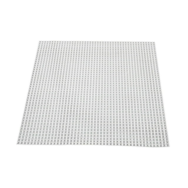 Tablero de cuentas, tablero de clavijas cuadrado, tableros de clavijas versátiles, suministros para manualidades de bricolaje Blanco
