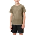 thumbnail image 6 of Mifsaly Toddler Girls Boys 2 Piece Athletic Outfits Mesh Short Sleeve T-Shirts and Shorts Lightweight Breathable Running Training Workout Summer Clothing, 6 of 6