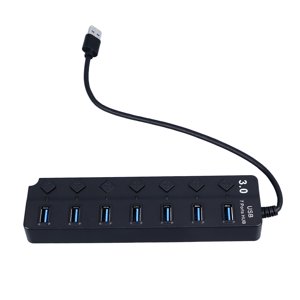 USB Le centre, USB Extender Enregistrer la puissance 7 Ports pour ordinateurs portables