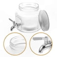 thumbnail image 2 of Beverage Dispenser with Tap for Parties, Glass Drink Container with Spout for Juice and Water Serving, 2 of 4