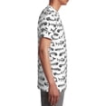thumbnail image 6 of Wukai Fish Bones Youth Unisex Short Sleeve T-Shirt for Boys, Girls, Teens, and Kids-Medium, 6 of 7