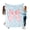 Ice Blue, variant on 280GSM Personalized Pink Bow Fleece Throw Blanket, Custom Name Keepsake Bedding, Soft Warm Plush Blanket, Perfect Gift for New Mom and Home Decoration