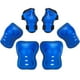 thumbnail image 1 of SET DE PROTECCIÓN INFANTIL PARA PATINAJE, SCOOTER Y BICICLETA – RODILLERAS, CODERAS Y MUÑEQUERAS CON CARCASA ANTIGOLPES Y MALLA TRANSPIRABLE – COMODIDAD Y SEGURIDAD PARA NIÑOS Y NIÑAS - COLOR AZUL, 1 of 10