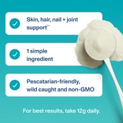 Vital Proteins Marine Collagen Peptides for Joint, Hair, Skin, and Nails Support Supplement Powder, 7.8 oz