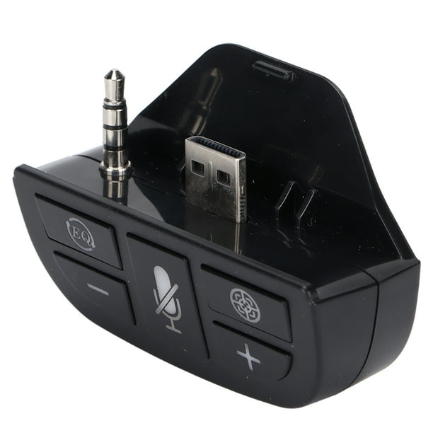 Adaptador De Audio Gamepad, Rendimiento Superior Plug And Play One Key Operation Multifuncional Gamepad Sound Enhancer Para Xbox One Wireless Gamepad ANGGREK Gamepad Headphone Converter