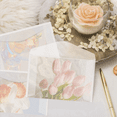 thumbnail image 6 of 100PCS Blank Envelope Translucent Paper Envelopes Set Letter Vintage Wedding Invitation Envelopes for Cards, 6 of 9