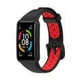 thumbnail image 1 of Compatible for Huawei Band 6/ Honor Band 6 TPU Waterproof Watch Belt Strap Double Color Replacement Strap, 1 of 8