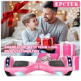 thumbnail image 7 of TST Bluetooth Hoverboard, 6.5" 300W Powerful Motor Hover Board with LED Lights, 6-10MPH Max Speed Self Balancing Electric Scooter, 7 of 7