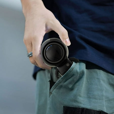 

Astronaut Handheld Small Fan Comfortable Neckband Fan for Camping Hiking Fishing Black