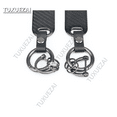 thumbnail image 2 of Car Key Chains High-Grade Carbon Fiber For Infiniti QX50 Motorcycle keychain Horseshoe Buckle, 2 of 6