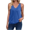 thumbnail image 2 of UPPADA Womens Tank Tops Summer Sleeveless Shirts Ladies Ribbed Wide Shoulder Straps Tees Racerback Tight Slim Fitted Workout Tank Tops Fitted Tops Racer Back Blouses,Clearance Sales Today, 2 of 8