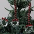 thumbnail image 5 of Zawou Christmas Plaid Ribbon Garland with Sparkling Bow, Tartan Strips for Gift Wrapping, Tree Decoration, DIY Crafts, and Holiday Party Multicolor, 5 of 7