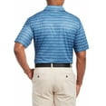 thumbnail image 2 of Pebble Beach Men's Short Sleeve Dry-Luxe Performance Polo Shirt (Blue, Medium), 2 of 4