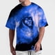 thumbnail image 3 of Camiseta para hombre con estampado 3D de Rey León divertido, moda urbana, informal, de verano, con cuello redondo, manga corta, camiseta de gran tamaño, 3 of 5