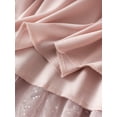 thumbnail image 7 of Caitzr Womens Tutu Tulle Skirts High Waist Layered Starry Sky A-Line Maxi Hem Skirts Mesh Midi Skirt, 7 of 7