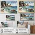 thumbnail image 4 of Designart "Retreat on a Thai Island I" Nautical & Beach Wall Art Living Room, 4 of 5