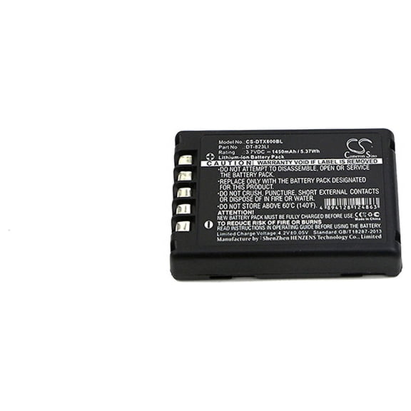 Barcode Scanner Battery for Casio DT-823LI DT-800 DT-810 DT800 1450mAh 5.37Wh