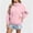 #0023-Pink, variant on Womens Solid Lined Hooded Windproof Jacket Zip Pocket Outdoor Hiking Windbreaker Coat Light Blue XXL Gift