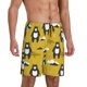 thumbnail image 2 of Fotbe Cartoon Bear Yellow Pantalones Cortos de Pijama para Hombre, Ropa de Dormir, Pantalones de Pijama Cortos para Hombre-3X-Large, 2 of 6