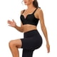 thumbnail image 4 of SOSTEN CHIC para Mujeres Sujetador Deportivo de Impacto Medio Sin Aros con Almohadillas Cuello en V Profundo Bras de Fitness S Negro, 4 of 4