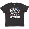 thumbnail image 3 of Inktastic Proud Grandson of a Veteran- Veterans Day Youth T-Shirt, 3 of 5