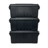 Plano Sportsman's Trunk 3 Pack, Black, 17-Gallon Lockable Storage Box