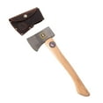 thumbnail image 2 of Snow & Nealley Lightweight Axe, Outdoorsman's Belt Axe with Leather Belt Sheath and Wooden Handle, Amish Made, 15.75 in, 2 of 7
