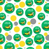 Banana I Find You Appeeling Funny Pun Premium Gift Wrap Wrapping Paper Roll