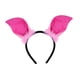 thumbnail image 4 of Diadema con orejas de cerdo, cómoda y elegante, accesorio para disfraz. Rosa, 4 of 9