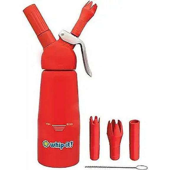 1/4L Whip-It! Armor Dispenser, Red