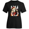 DraggmePartty Genshin Impact Women Comfort 3D Printed Short Sleeve Round Neck Casual Summer Tops Soft Crewneck T-Shirt