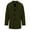 Army Green, variant on Turilly Fleece Jackets for Men Men's Fashion Casual Solid Color Buttons Pockets Long Sleeve Hoodless Casual Long Outwear Trench Coat