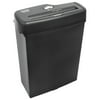 Aurora AS600SB Black Light Duty Strip Cut Shredder 6 Sheet