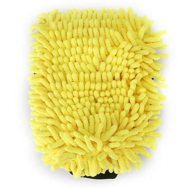 Guante De Lana De Coral De Chenilla Ultraabsorbente Para Coche, Guante Suave Antiarañazos Para Limpieza De Coche, Microfibra Para Suelos De Cristal, Salas De Cocina matsuzay VI005824-00