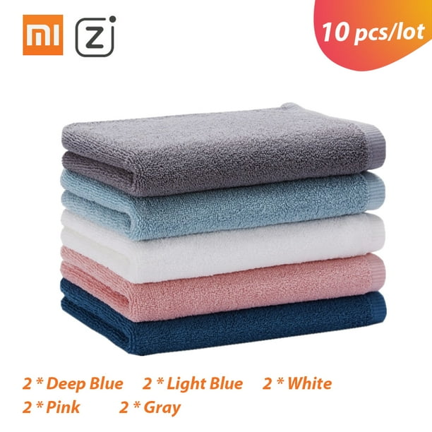 10pcs/lot Cotton Towel Towel Set Bath Towels for Adults Face Hand Towel