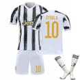 thumbnail image 1 of Fan Training Jersey Black and White Stripe Soccer Jersey Set L, 1 of 2