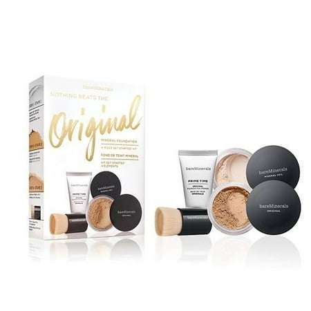 Beautifully Set - 4-Pc. Nothing Beats The Original Get Started Set Medium Beige 12, This 4 piece kit has the essentials you need for a beautifully bare complexion. By Bare Escentuals