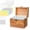 colorful, variant on Index Card Holder 3x5, wooden Origanizer Recipe Box with 100 PCS Flash cards, 30 White Dividers, 1 Blank Sticker and 1 Letter Sticker, Flashcard Notecard Holders for Home Office