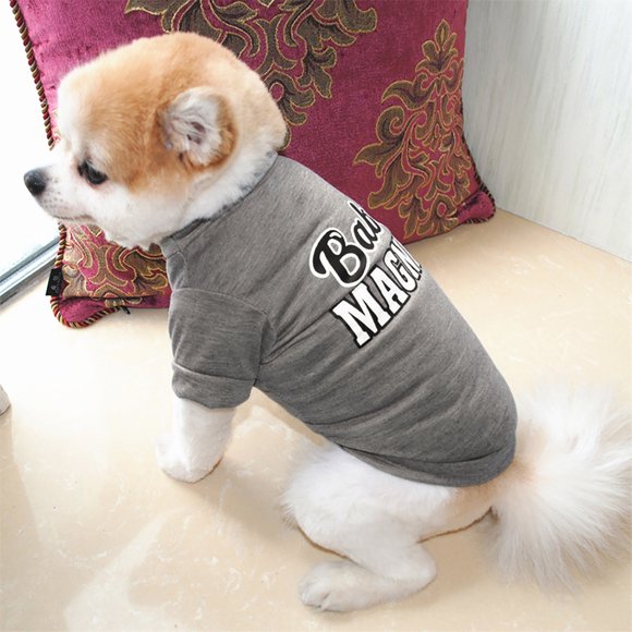 SIfdSeng Dog Tshirts for Women Custom Pet Puppy Summer Shirt Small Dog Cat Pet Clothes Vest T Shirt Dog Shirts for Women Corgi Dog Tshirts for Small Dogs Blue