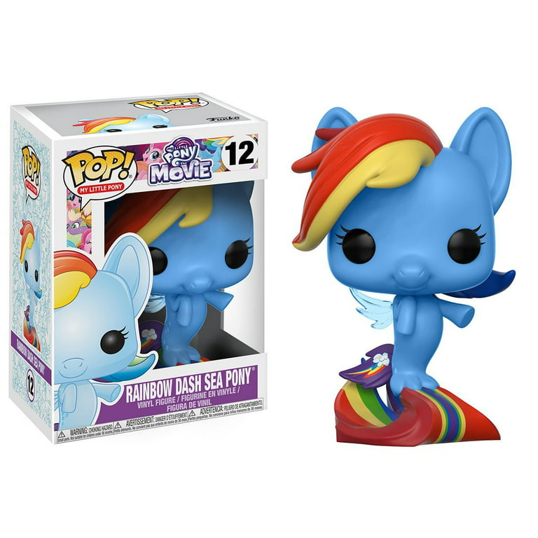 Irrigatie Mondstuk Gering Funko Pop! My Little Pony Rainbow Dash Sea Pony - Walmart.com