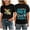 00-Black21, variant on Girls Graduation Themed Graphic Tee Short Sleeve Crew Neck T-Shirt Top, Sizes 1-13