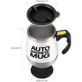 thumbnail image 3 of CHO Automatic Stirring Mug(pink), Automatic Stirring Stainless Steel Coffee Mug, 3 of 5