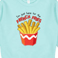 thumbnail image 3 of Inktastic I'm Just Here for the French Fries Toddler Sweatshirt, 3 of 4