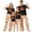 Halloween Pajamas #08, variant on Family Halloween Pajamas Matching Sets, Black Jack‑o‑Lantern Face Soft Short Sleeve Top and Off‑White Pumpkin Print Long Pants, 2 Piece Holiday Sleepwear Halloween Family Pjs Set
